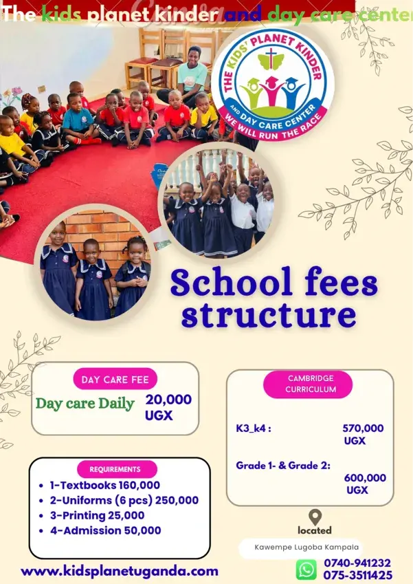 Kids Planet Cambridge Curriculum Fees
